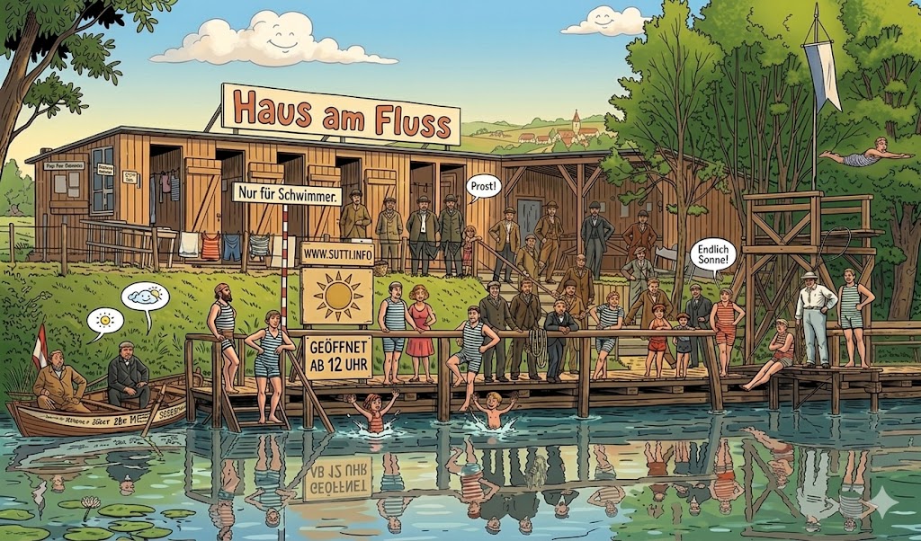 Haus am Fluss